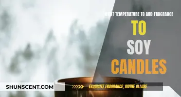 The Perfect Temperature for Adding Fragrance to Soy Candles