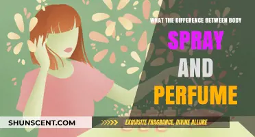 Body Spray vs. Perfume: Understanding the Key Differences and Uses