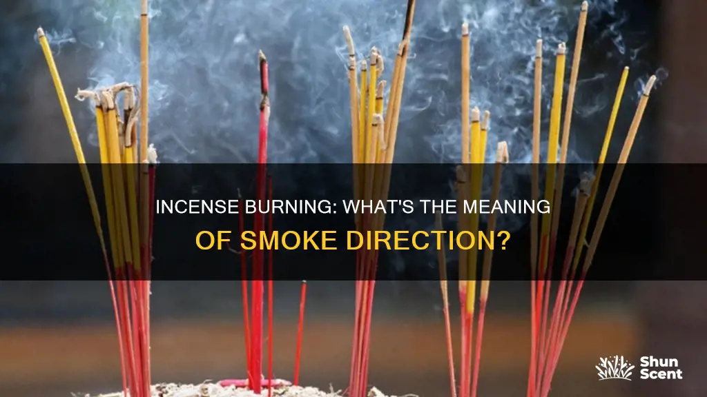 what the way your incense burns meaning