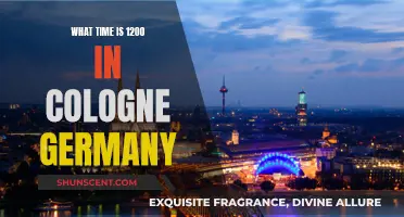 Cologne, Germany: Understanding Military Time in the City