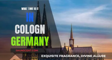 The Current Time in Cologne, Germany