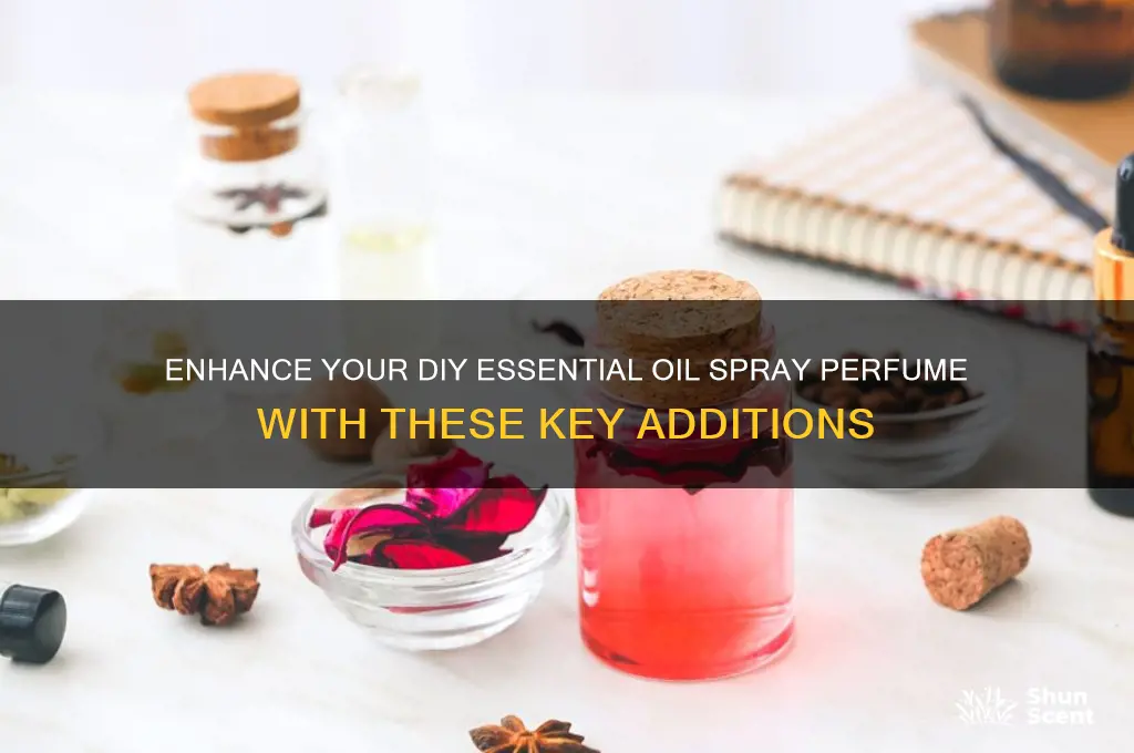 what to add to diy essential oil spray perfume