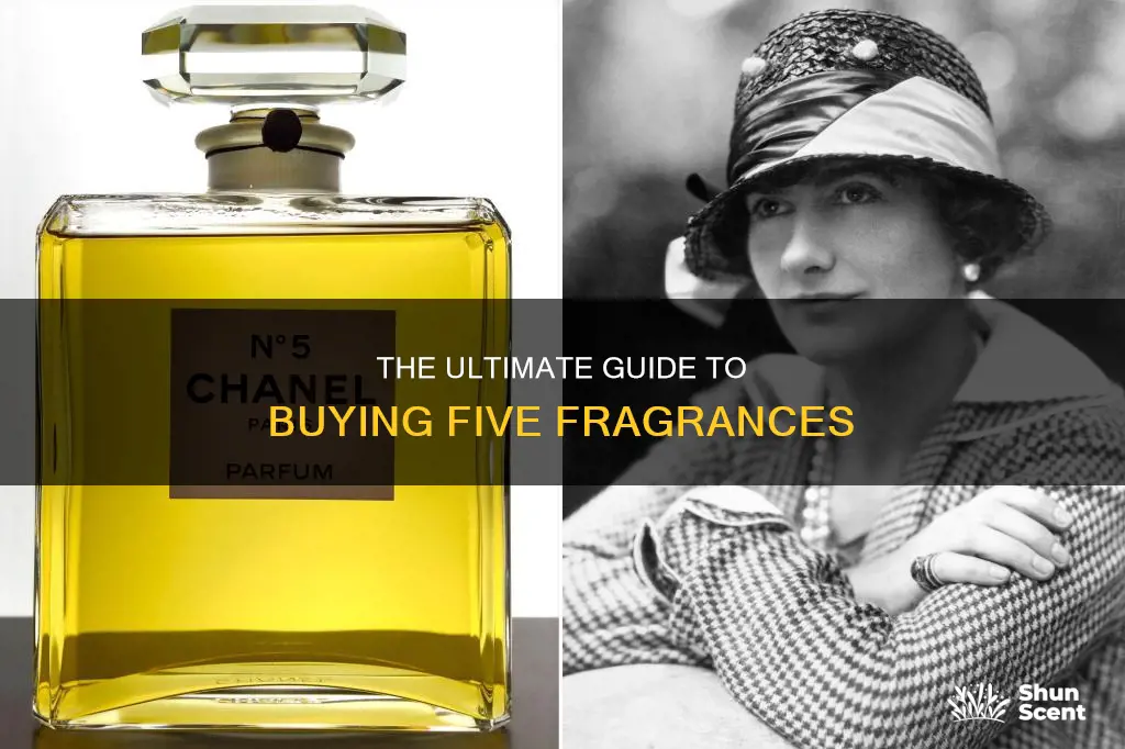 what to buy if you want to buy 5 fragrances