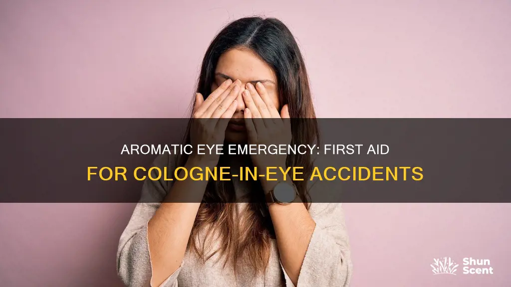 what to do if cologne gets in your eyes