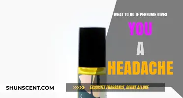 Perfume Headaches: Tips to Relieve Scent-Induced Discomfort Fast
