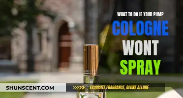 Fixing a Faulty Pump: Tips to Spray Cologne