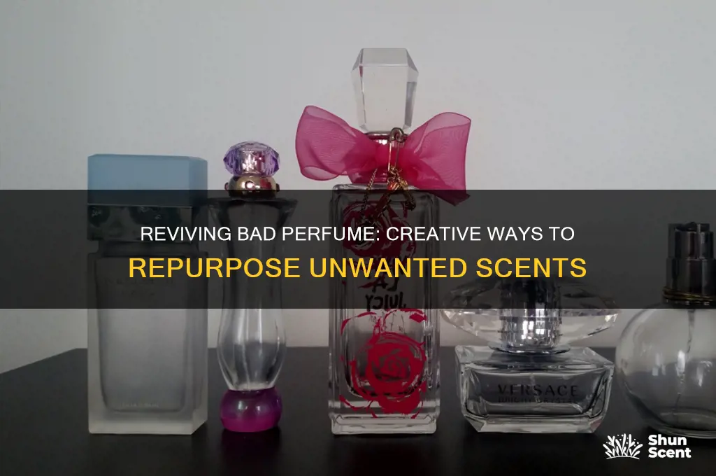 what to do with bad perfume