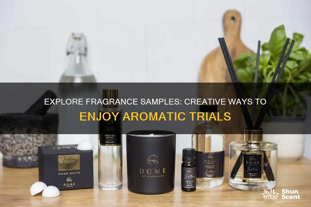 what to do with fragrance samples