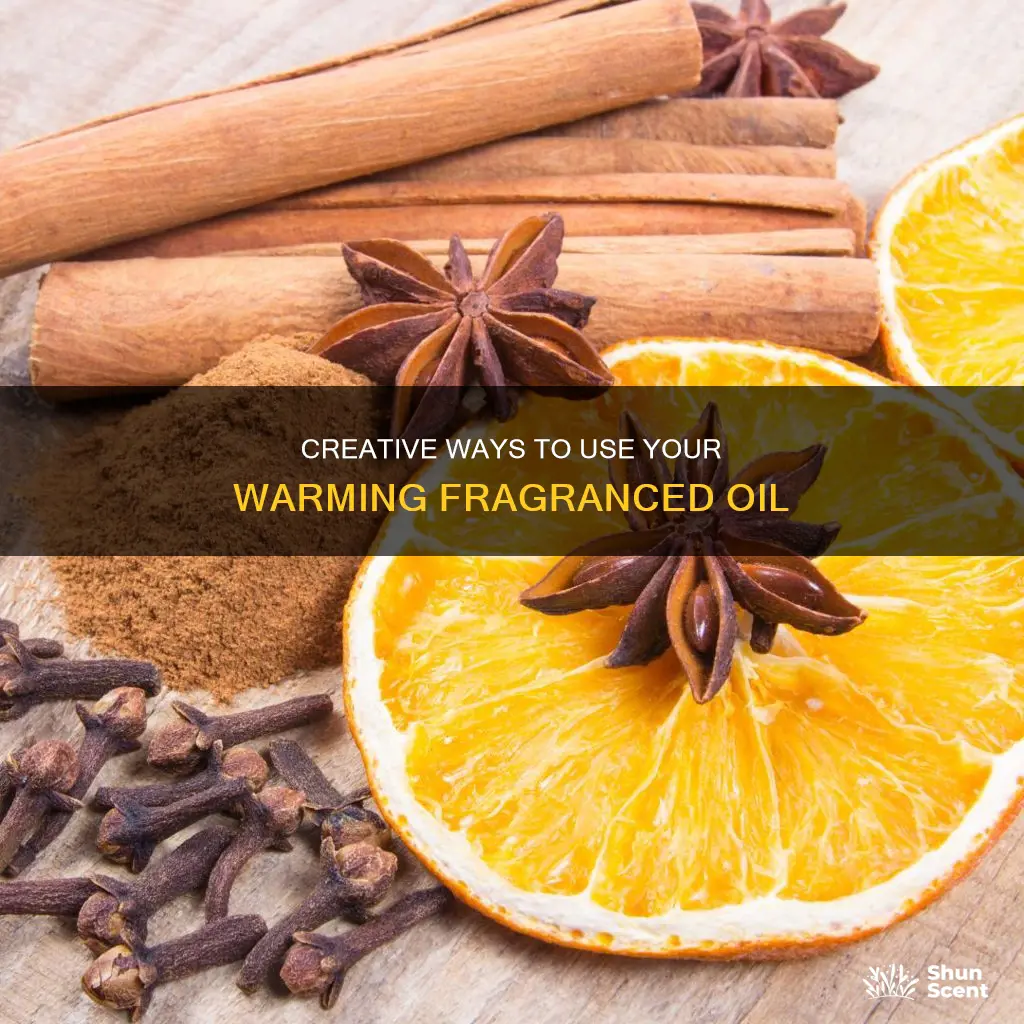 what to do with highly fragranced warming oil