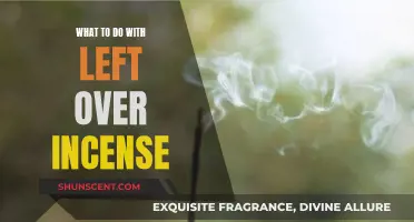 Creative Ways to Use Leftover Incense
