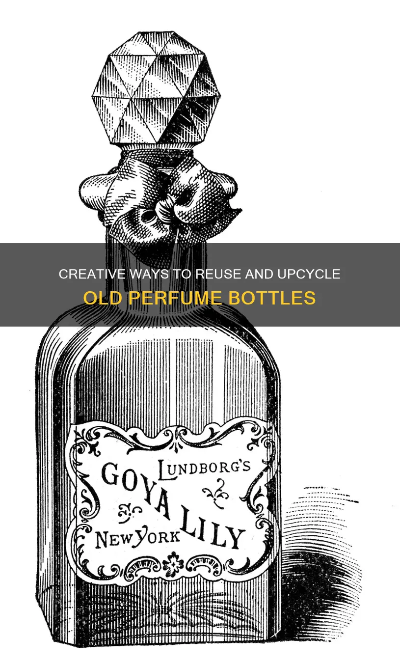what to do with old bottles of perfume