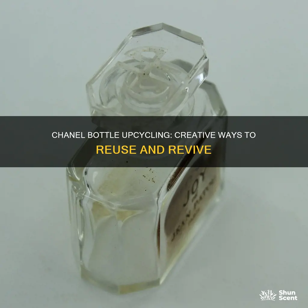 what to do with old chanel perfume bottles