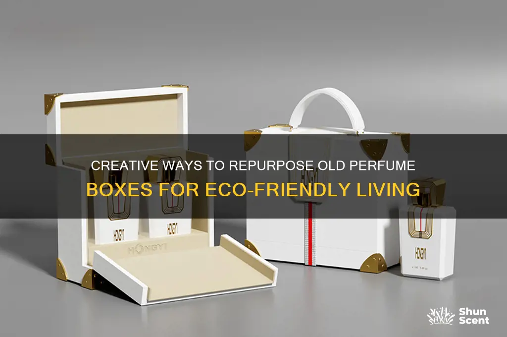 what to do with old perfume boxes
