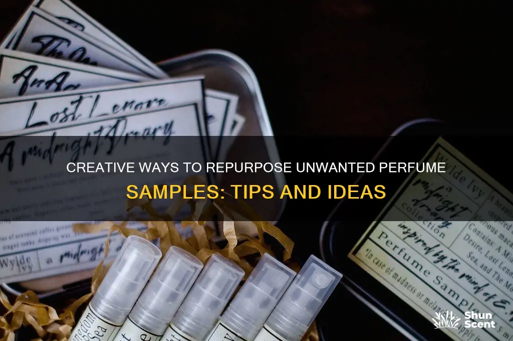 what to do with perfume samples you don