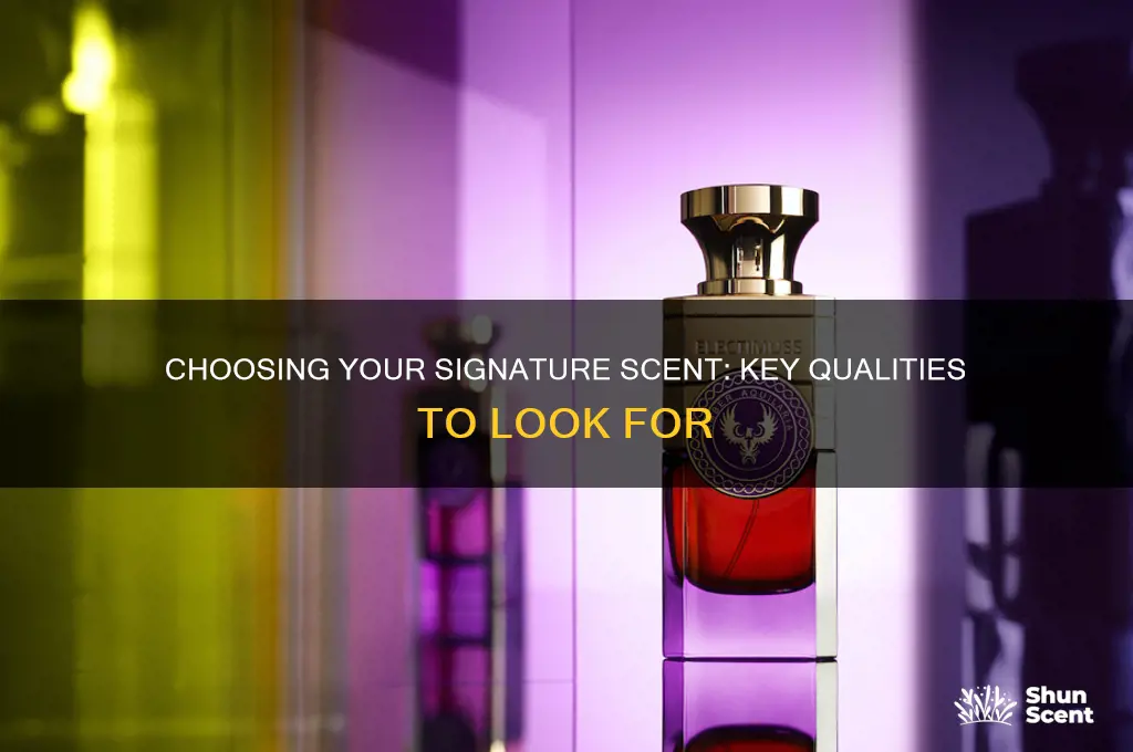 what to look for in a signiture perfume