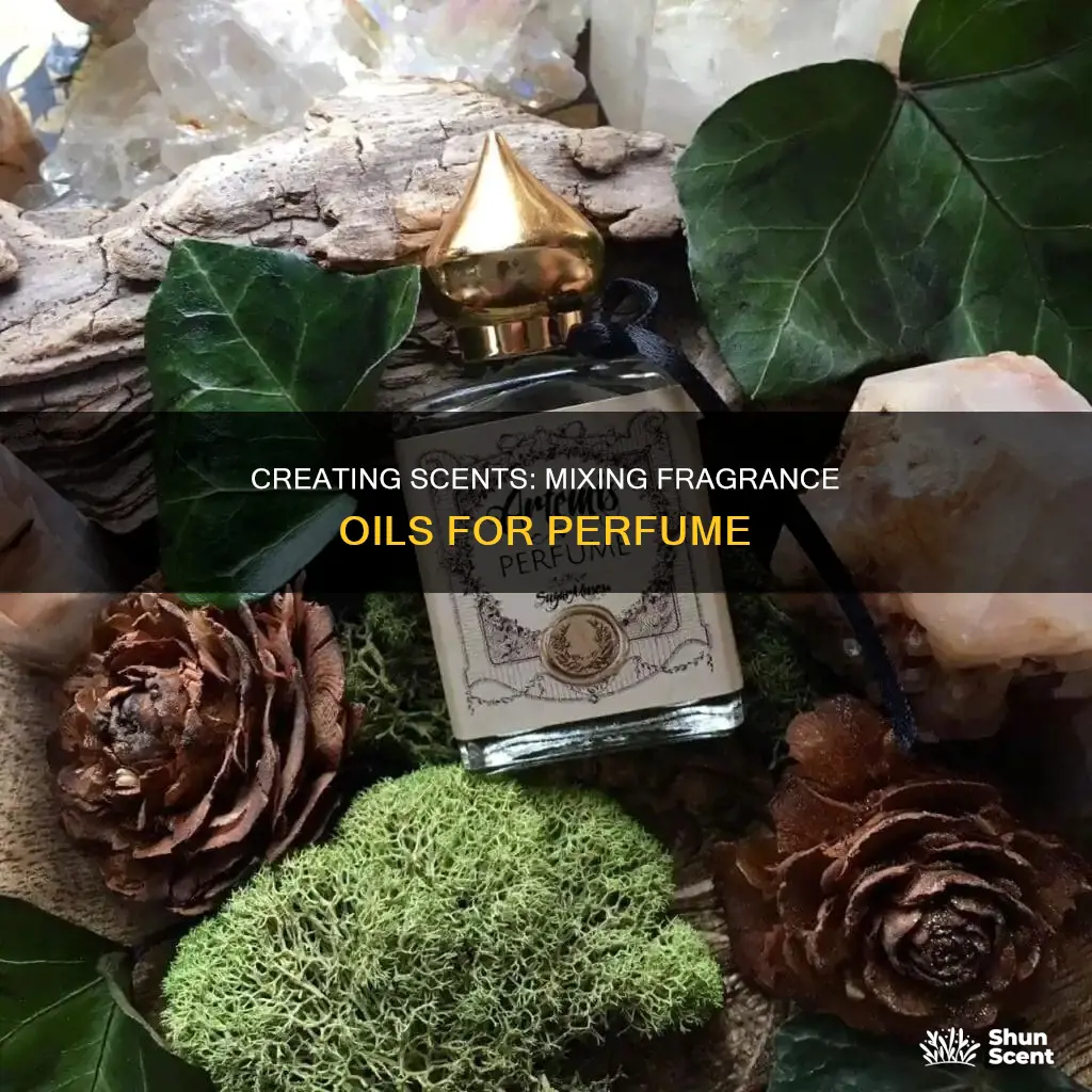 what to mix with fragrance oil to make perfume