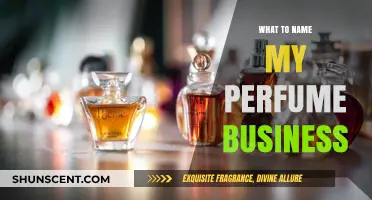 Choosing the Perfect Name for Your Perfume Business: A Creative Guide