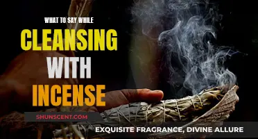 Cleansing with Incense: The Power of Words