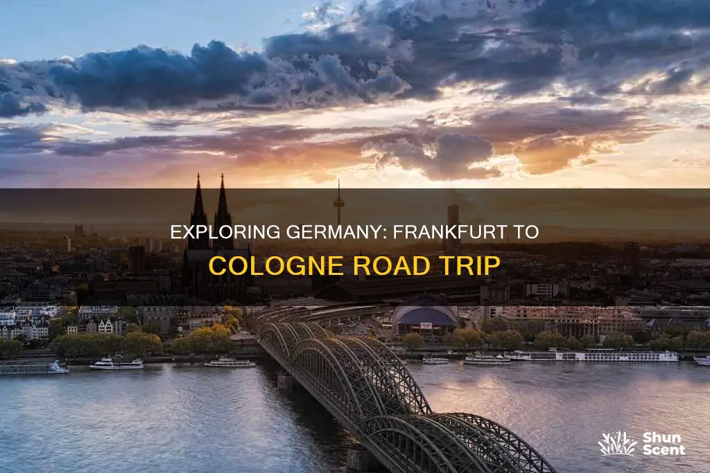 what to see between franfurt and cologne