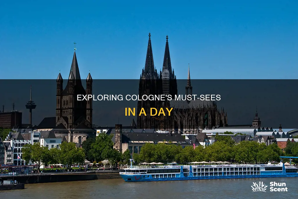 what to see in cologne in one day