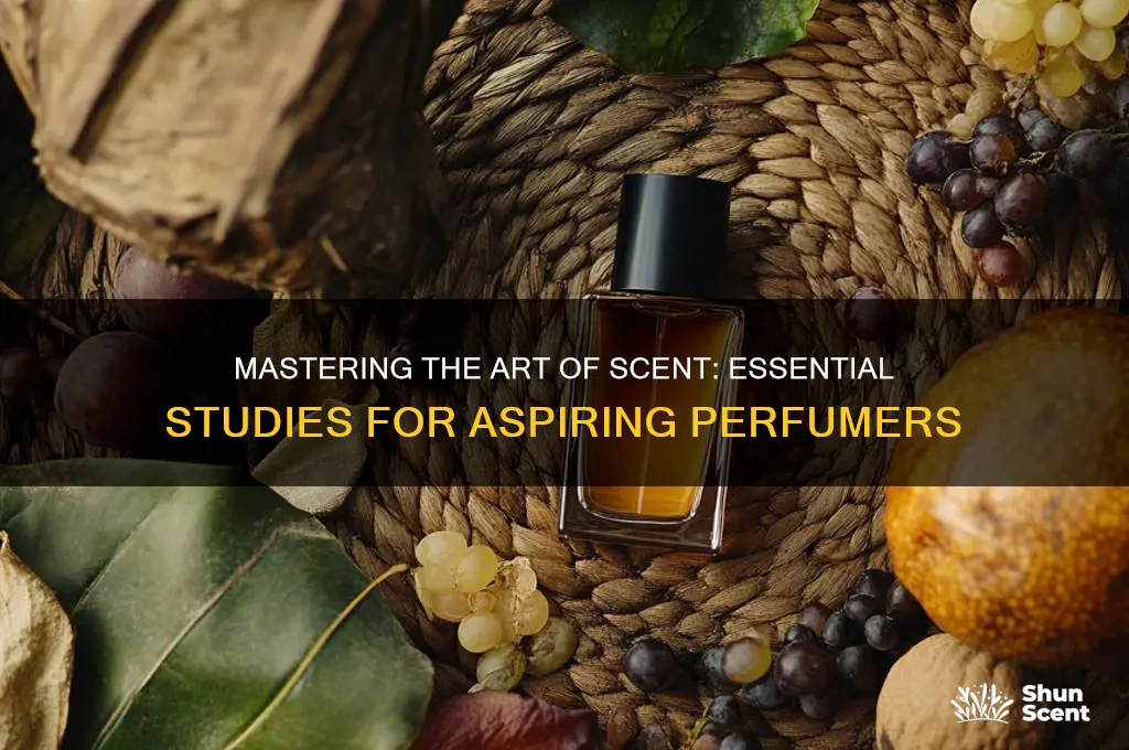 what to study to become a perfumer