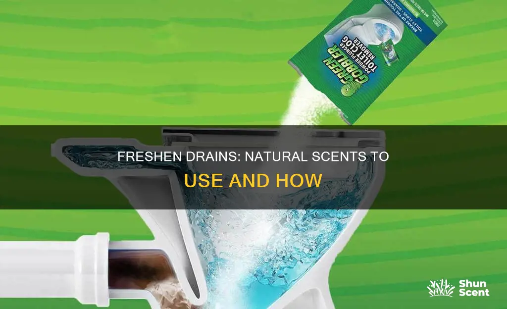 what to use to fragrance drains