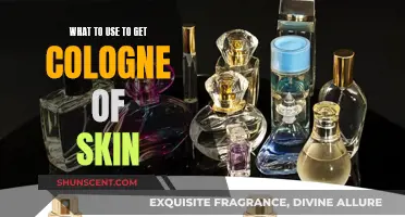 How to Remove Stubborn Cologne Scent from Your Skin