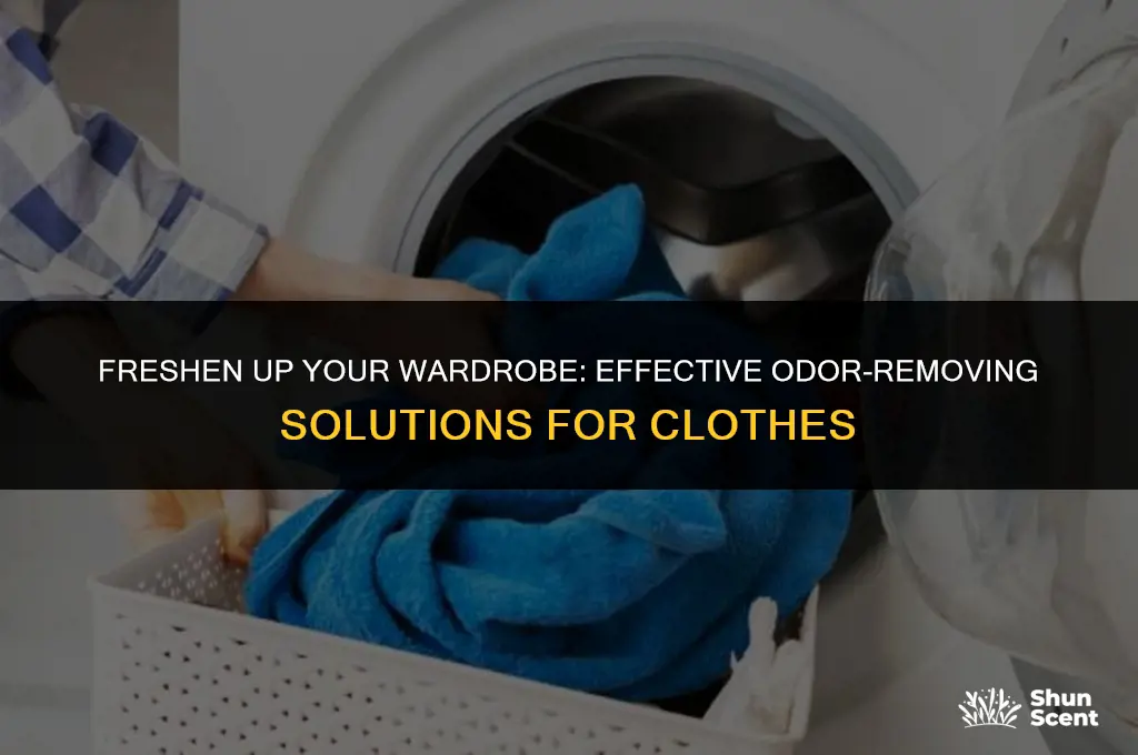 what to use to get odor out of clothes