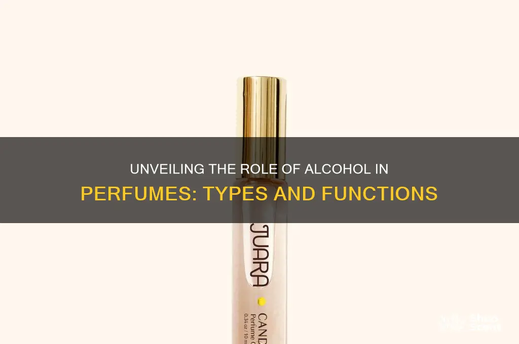 what type of alcohol in perfume