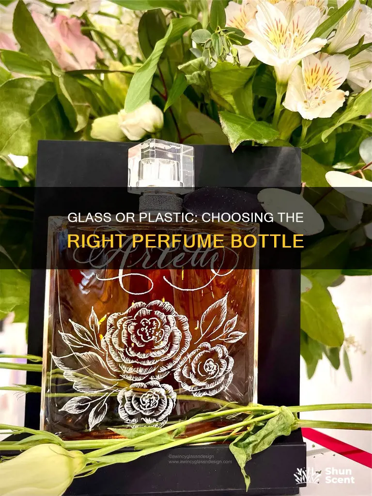 what type of bottles for perfume