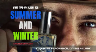 Choosing the Right Cologne for Summer and Winter