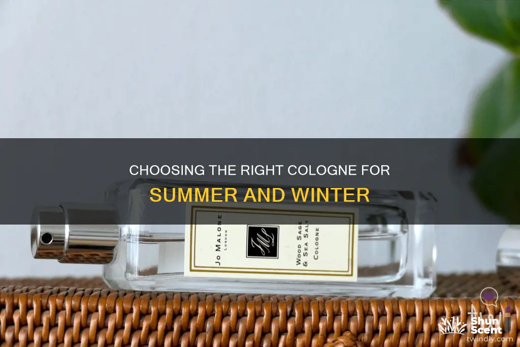 what type of cologne for summer and winter