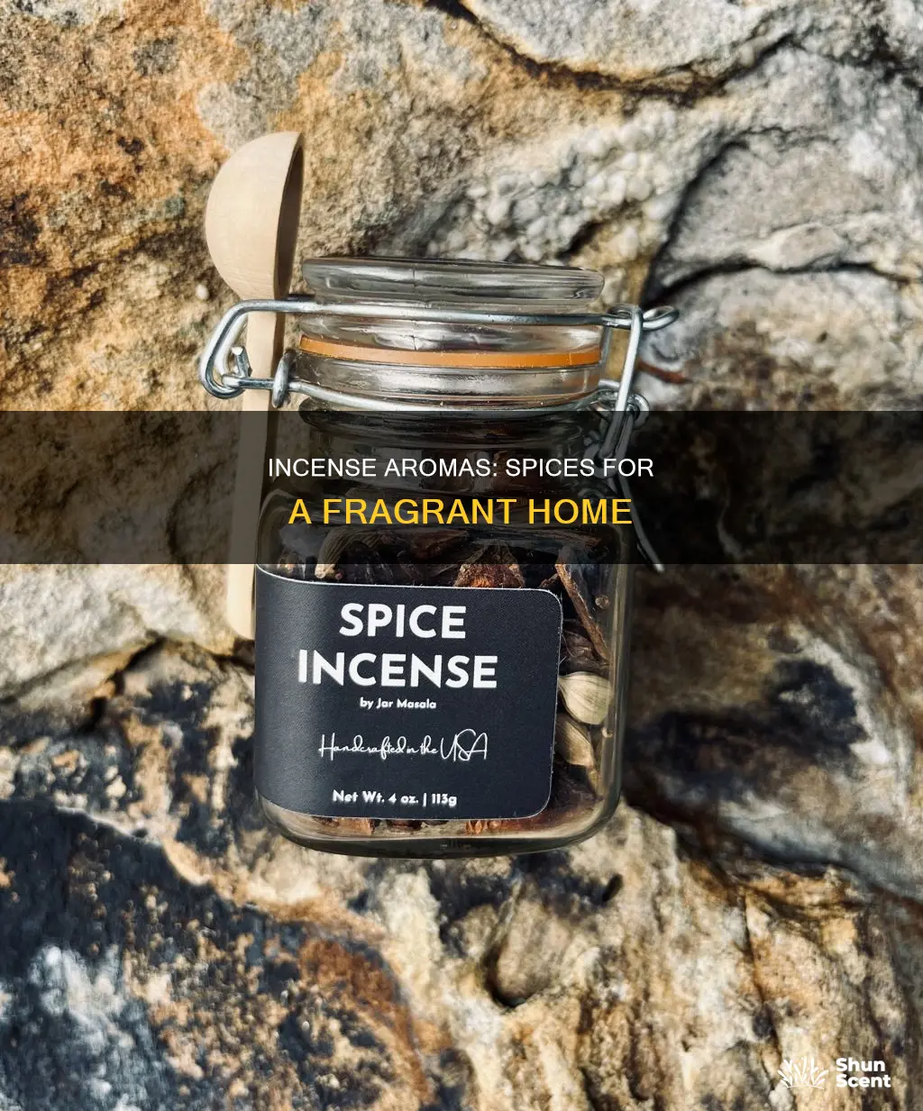 what type of household spices for incense