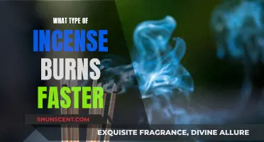 Incense Burning: What's the Fastest Type?