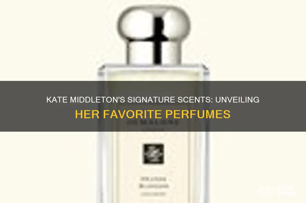 what type of perfume does kate middleton wear
