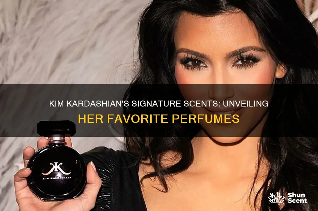 what type of perfume does kim kardashian wear