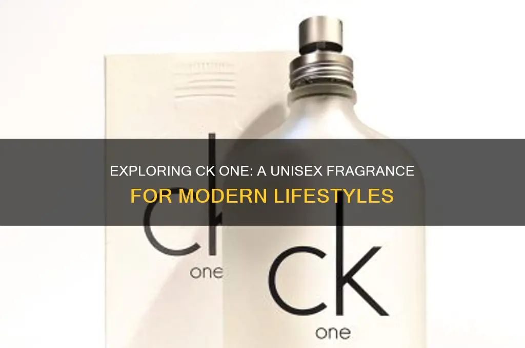 what type of perfume is ck one