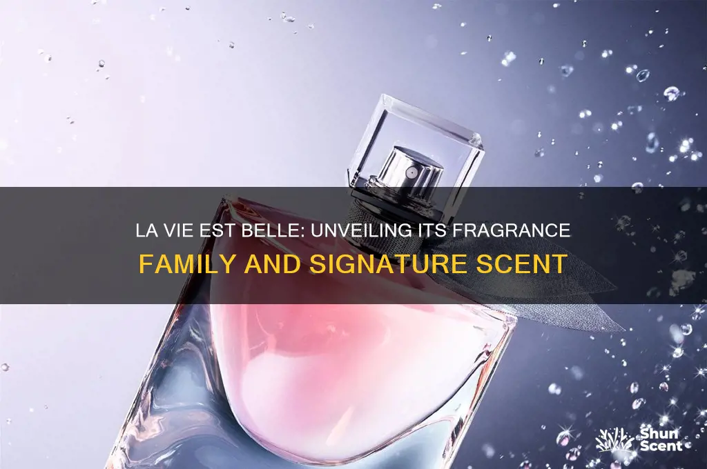 what type of perfume is la vie est belle