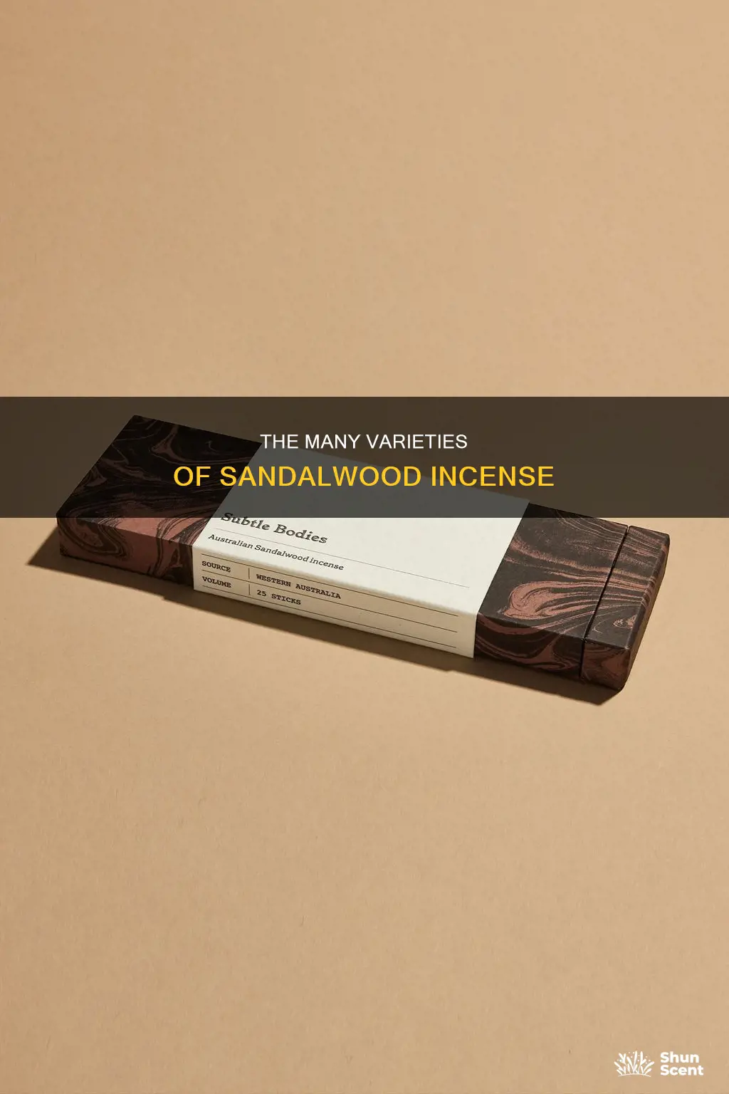 what type of sandalwood in incense