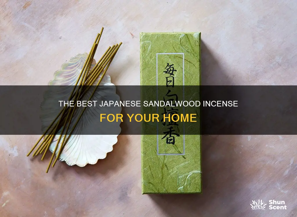 what type of sandalwood japanese incense