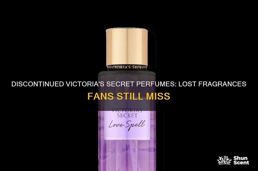 what victoria secret perfumes have been discontinued