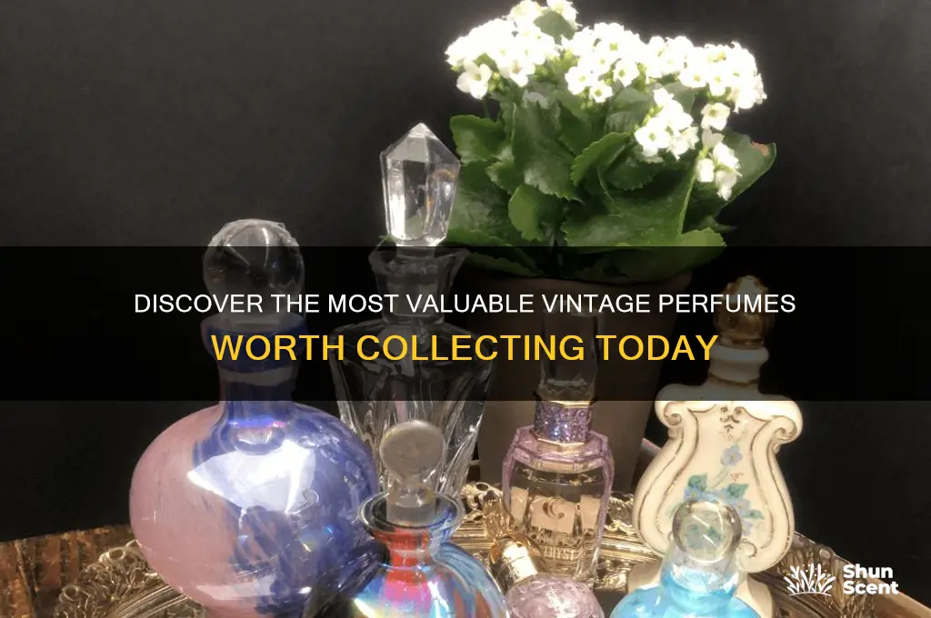 what vintage perfumes are valuable