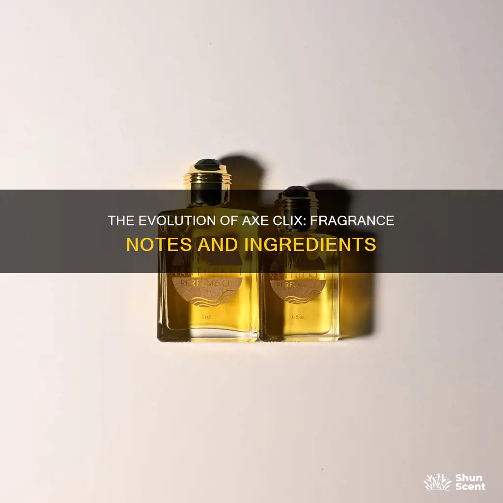 what was axe clix fragrance made of