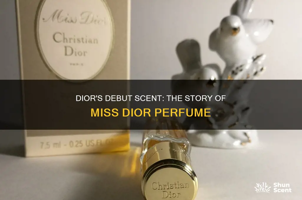 what was diors first perfume