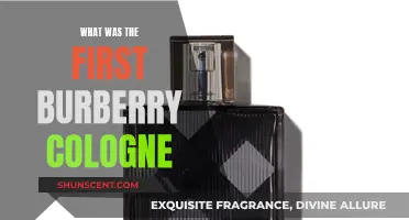 Burberry's First Fragrance: Unveiling the Original Burberry Cologne