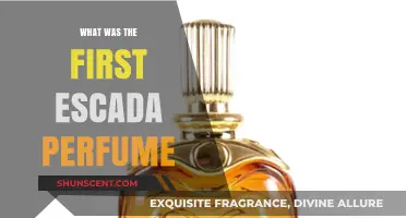 The Origins of Escada's Fragrance Legacy: First Perfume Unveiled