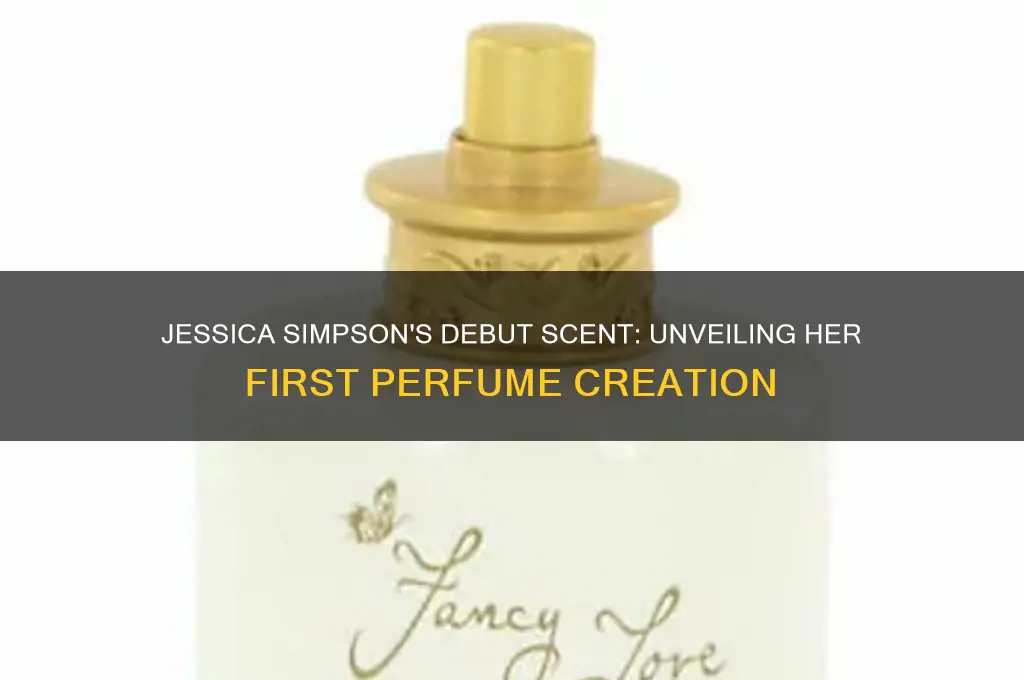 what was the first perfume jessica simpson came out