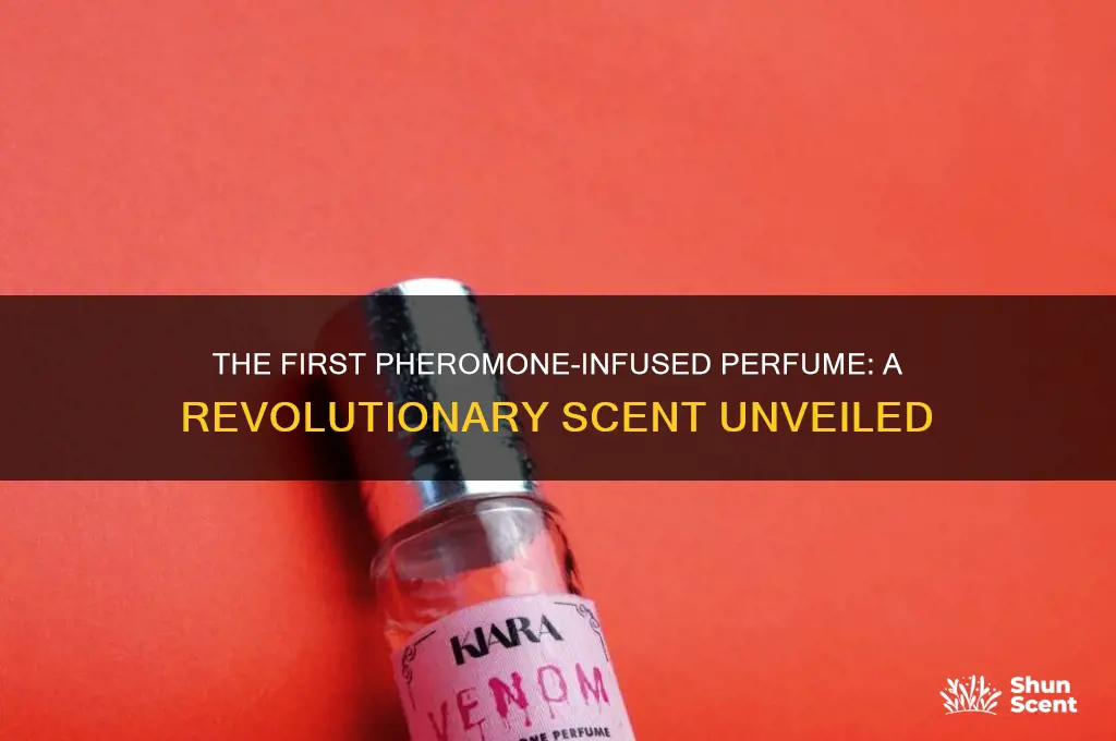 what was the first perfume to use pheromones
