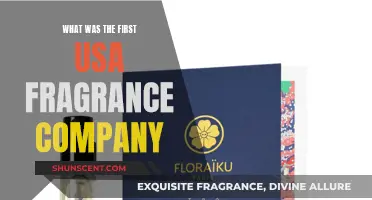 The USA's First Fragrance Company: A Historical Scent Trail