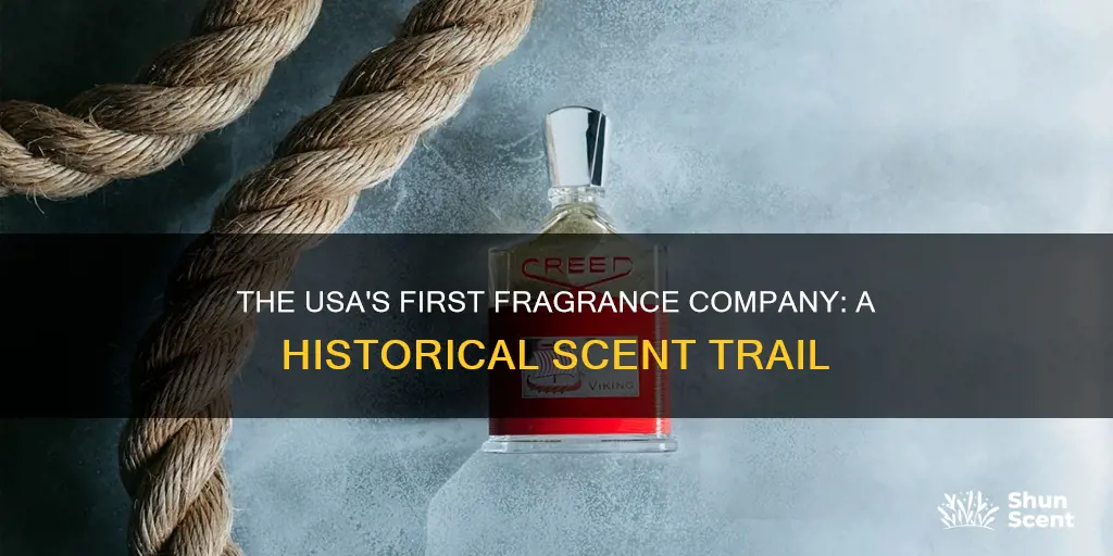 what was the first usa fragrance company